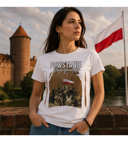 KOSZULKA DAMSKA POWSTANIE STYCZNIOWE